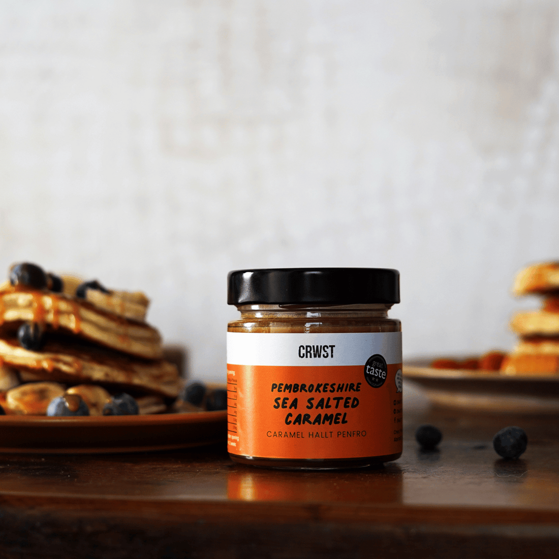 Salted Caramel Pancake Stack