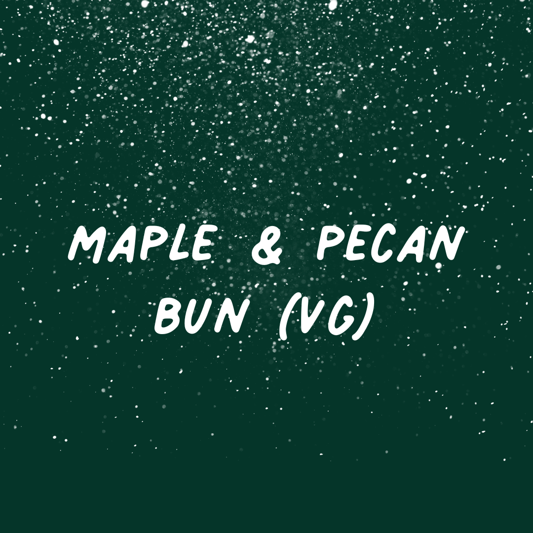 Maple & Pecan Bun (VG)