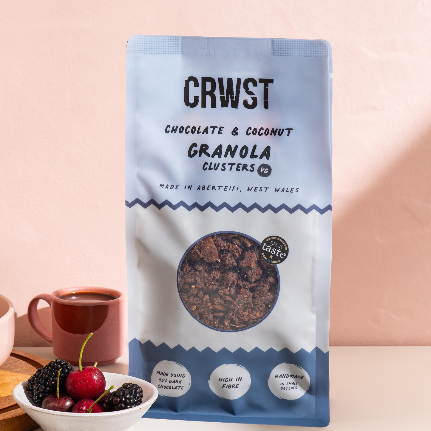 Chocolate & Coconut Granola Clusters VG