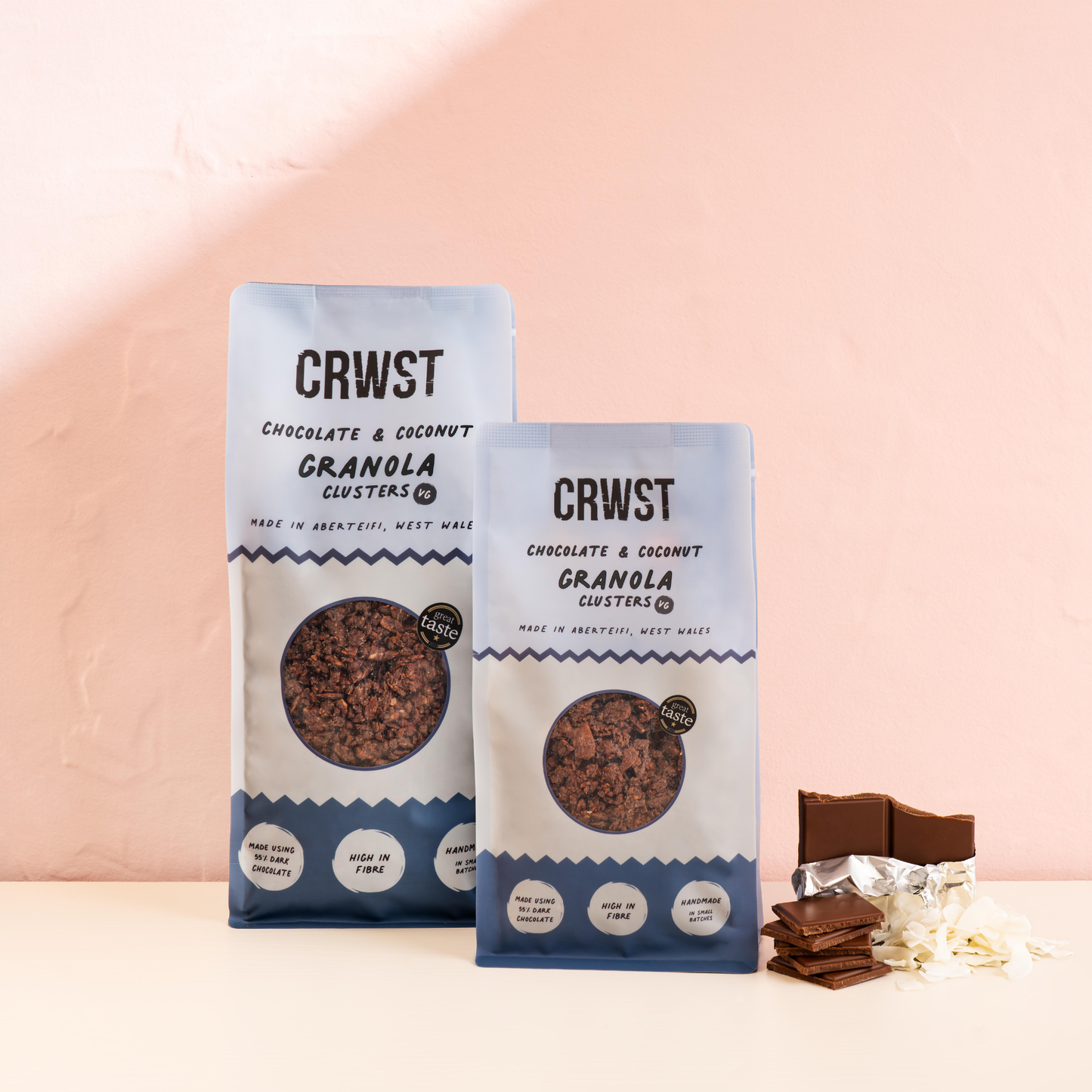 Chocolate & Coconut Granola Clusters VG